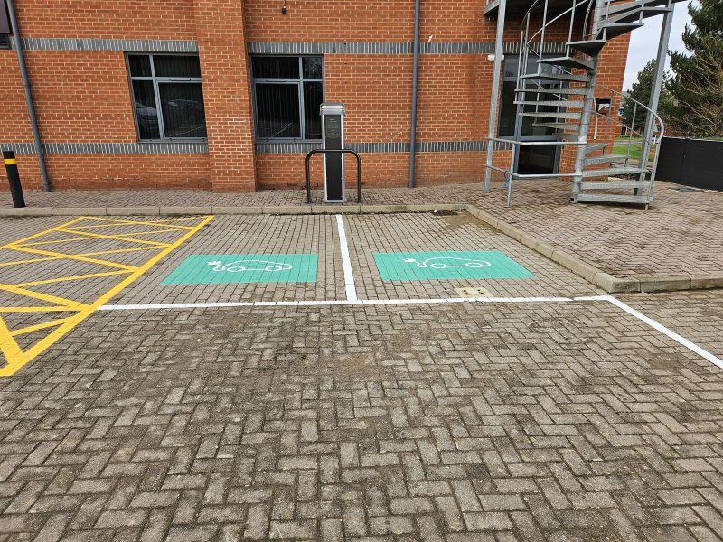 ev charger parking install peterborough