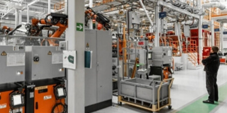 Industrial power distribution and switchgear installation in a factory or warehouse in Peterborough
